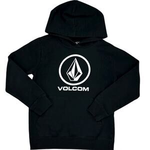VOLCOM Boys Black Hoodie Size L/6
